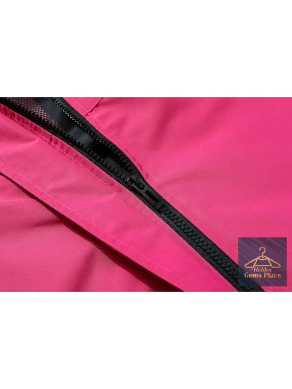 Waterproof Lightweight Rain Jacket Windproof Detachable Hood Hiking Trench Coat